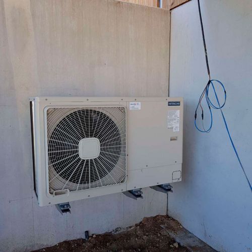 Bomba de calor exterior
