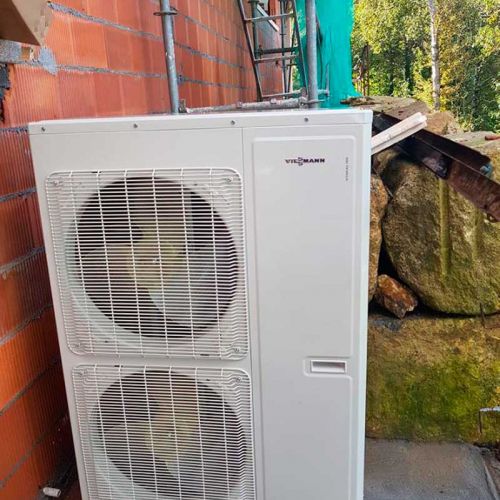 Unidad exterior de aerotermia