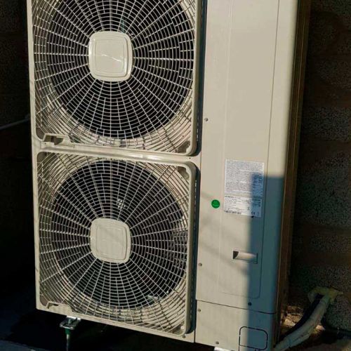 Aerotermias en el exterior